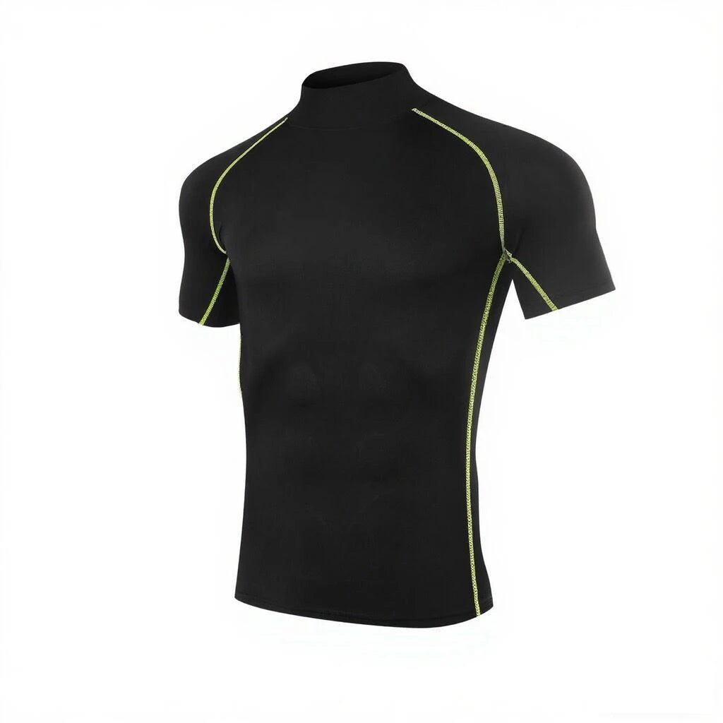 Men’s Compression T-Shirt – Short Sleeve, Quick-Dry Sportswear