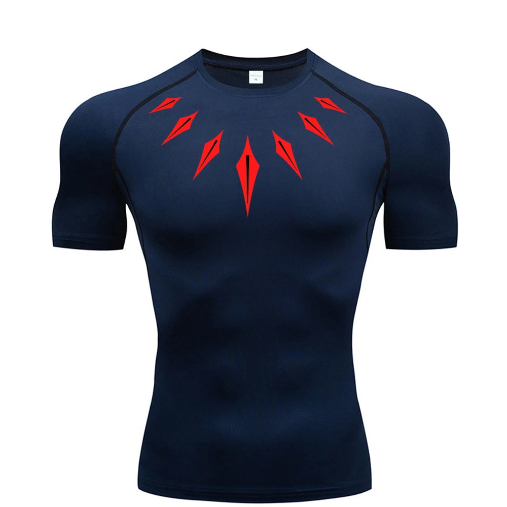WakaMen Compression Shirt – Breathable, Quick-Dry, Muscle Support