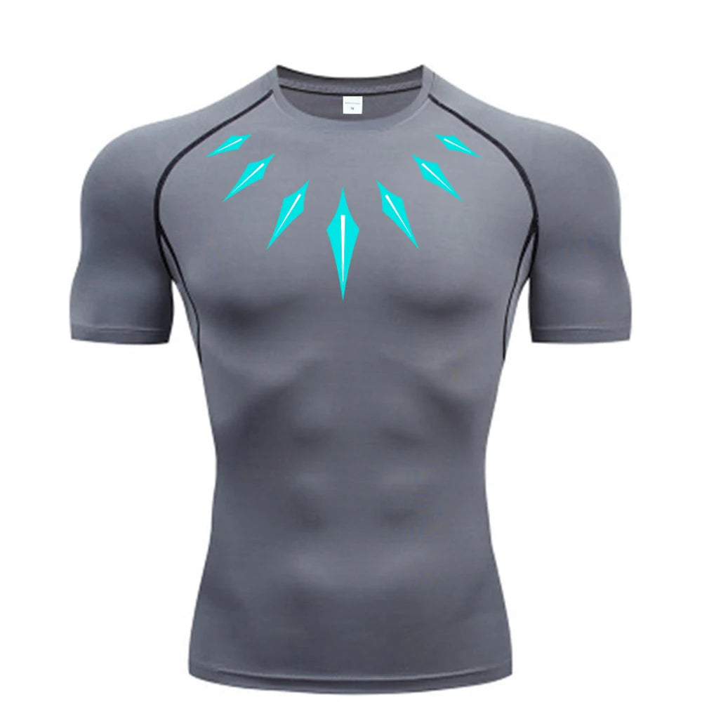 WakaMen Compression Shirt – Breathable, Quick-Dry, Muscle Support