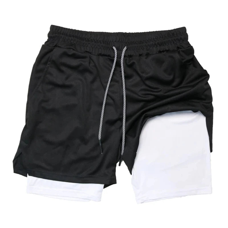 Men’s Multi-Pocket Fitness Shorts