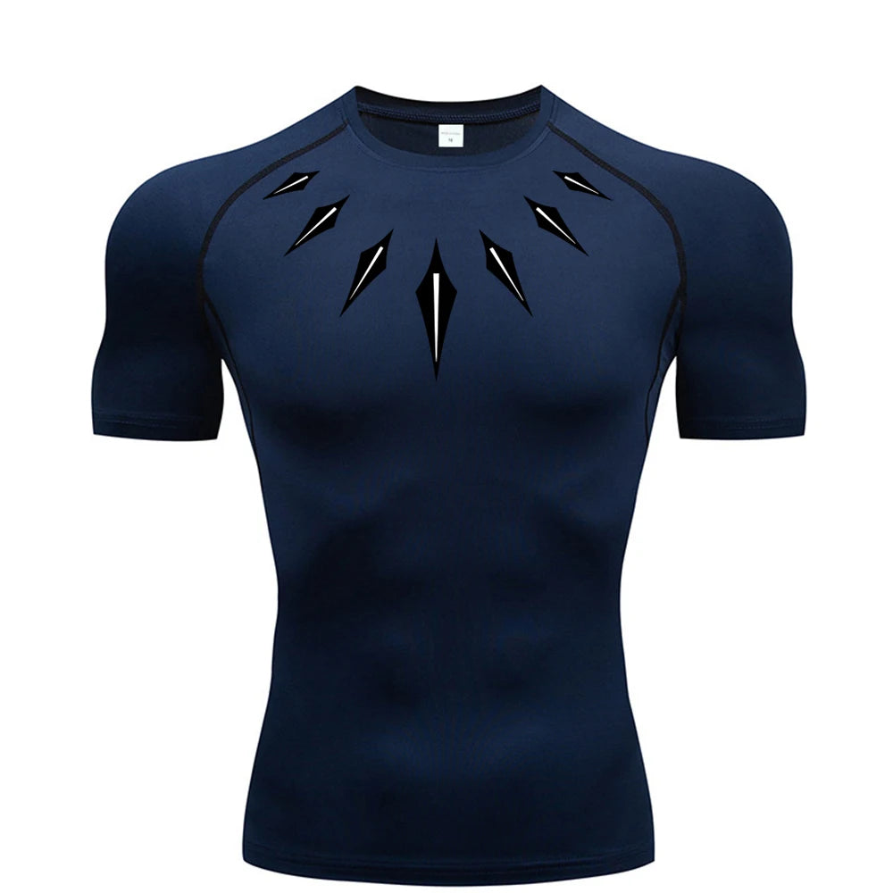 WakaMen Compression Shirt – Breathable, Quick-Dry, Muscle Support