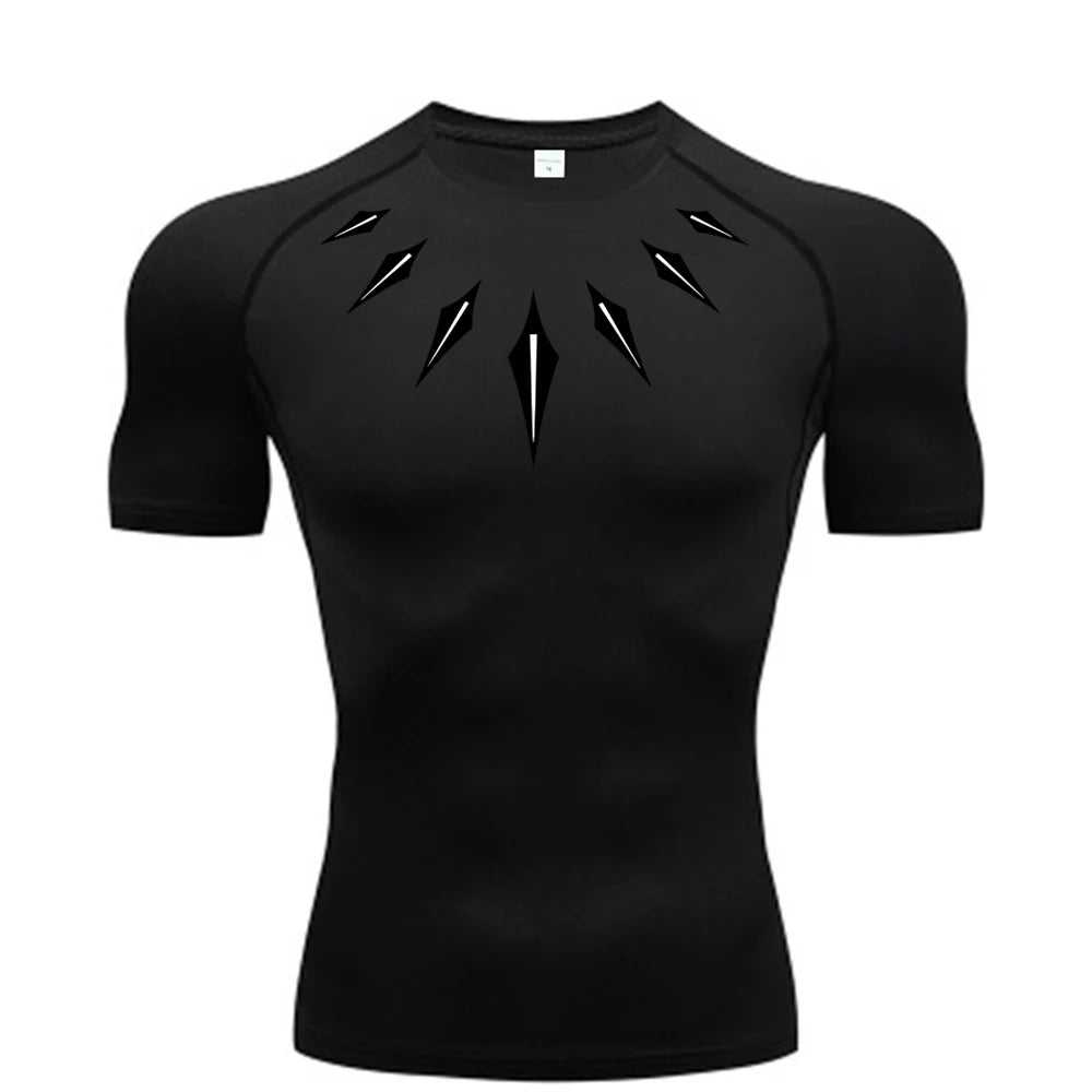 WakaMen Compression Shirt – Breathable, Quick-Dry, Muscle Support