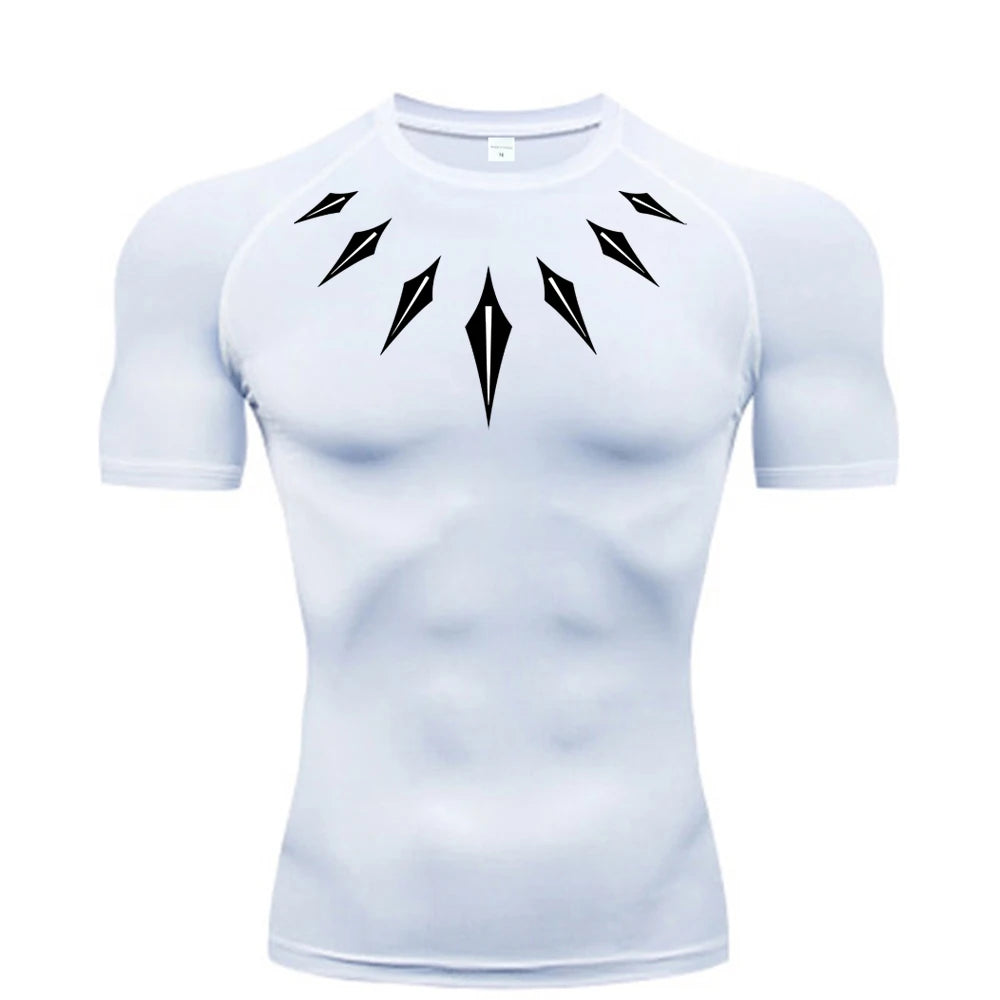 WakaMen Compression Shirt – Breathable, Quick-Dry, Muscle Support