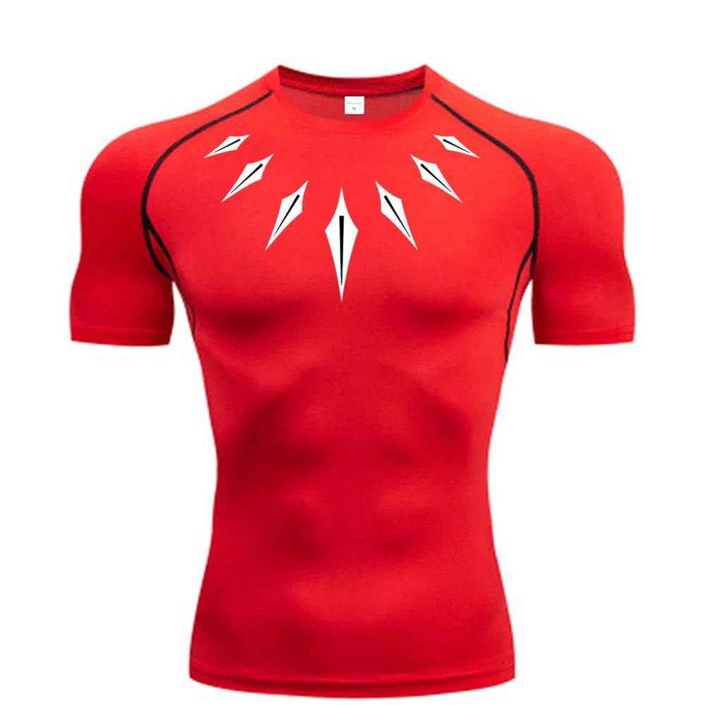 WakaMen Compression Shirt – Breathable, Quick-Dry, Muscle Support