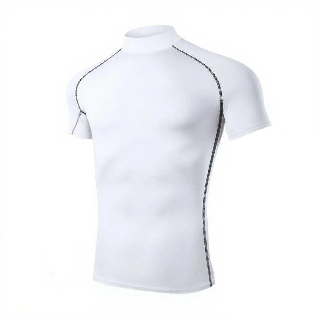 Men’s Compression T-Shirt – Short Sleeve, Quick-Dry Sportswear