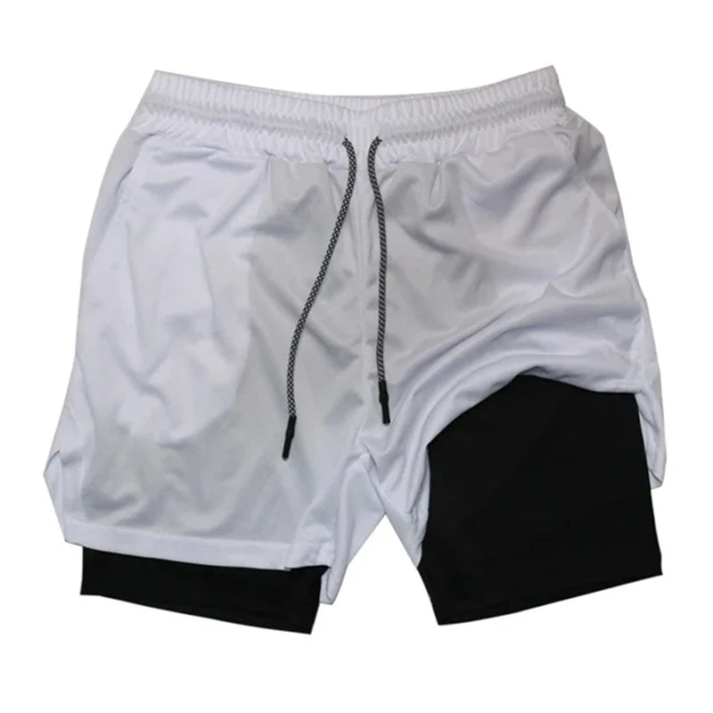 Men’s Multi-Pocket Fitness Shorts
