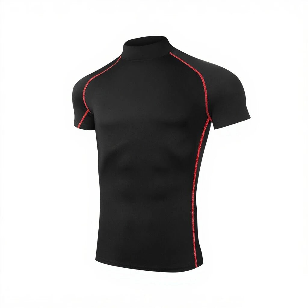 Men’s Compression T-Shirt – Short Sleeve, Quick-Dry Sportswear