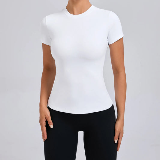 Quick-Dry Yoga Top – Women’s High-Performance Activewear Shirt