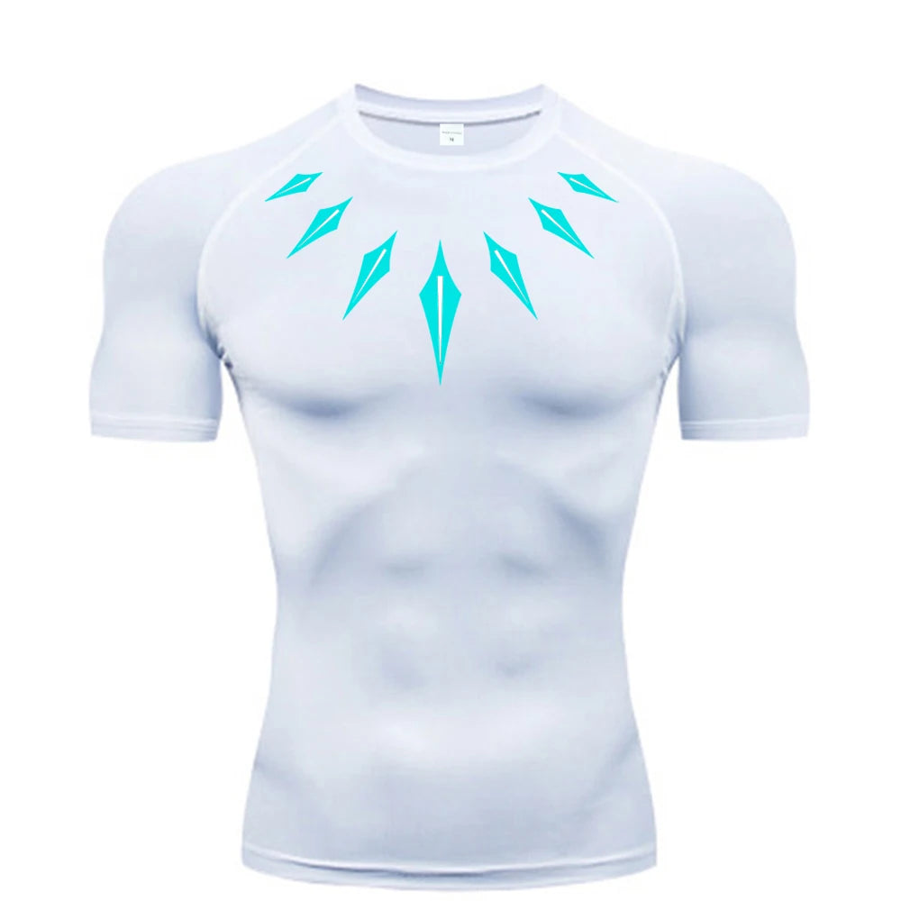 WakaMen Compression Shirt – Breathable, Quick-Dry, Muscle Support