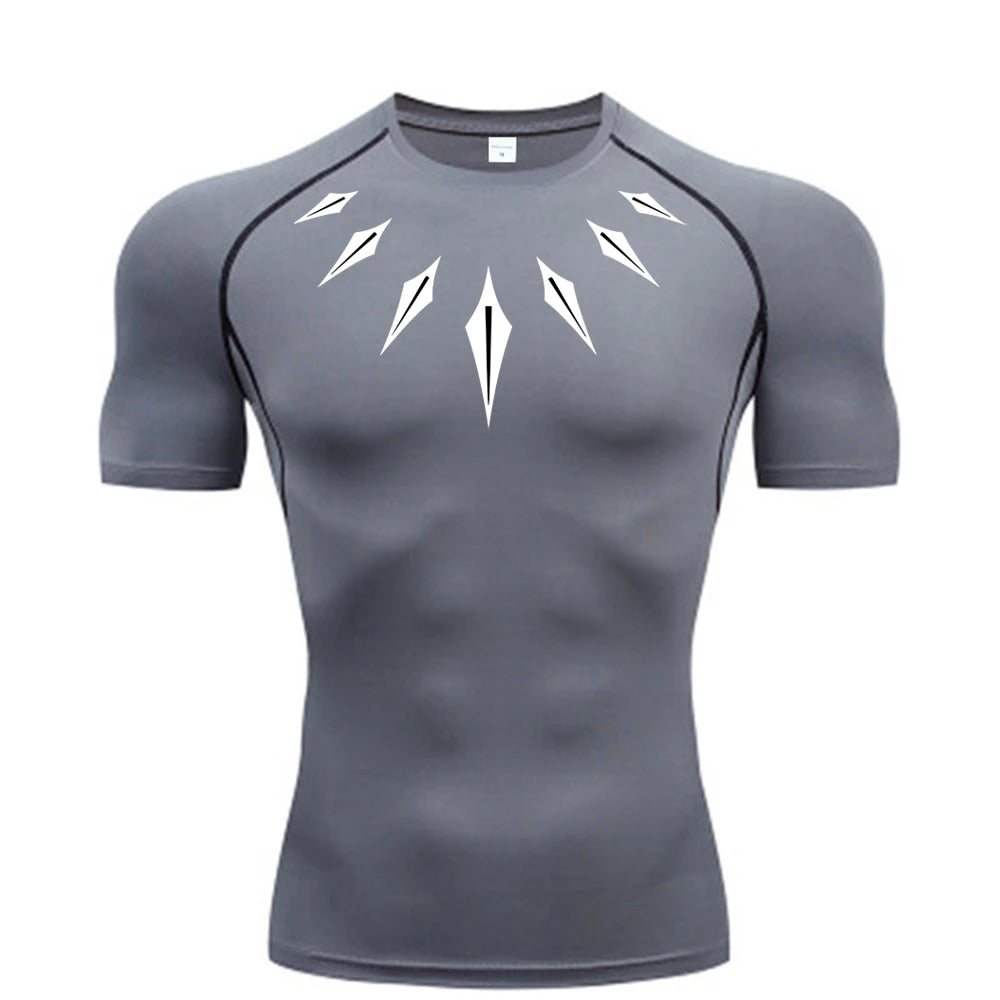 WakaMen Compression Shirt – Breathable, Quick-Dry, Muscle Support