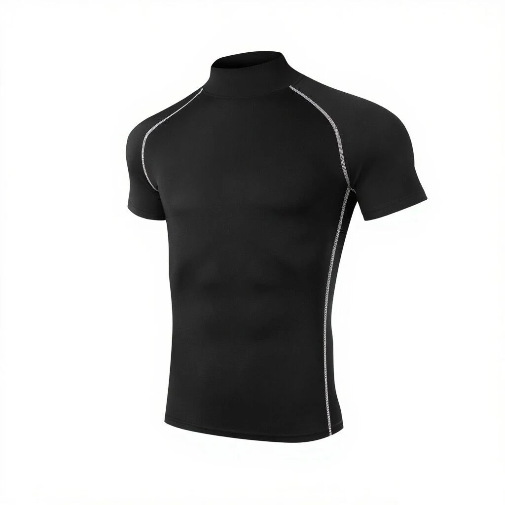 Men’s Compression T-Shirt – Short Sleeve, Quick-Dry Sportswear