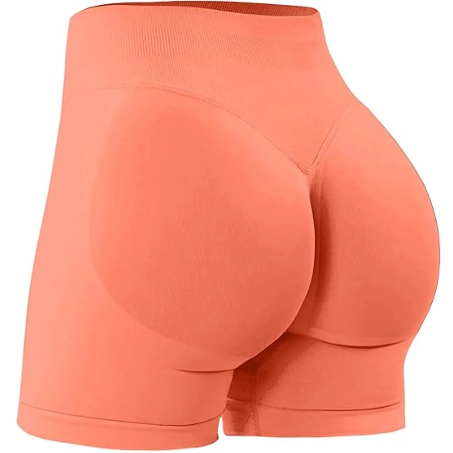 Seamless High-Waisted Workout Shorts – Yoga, Running & Training