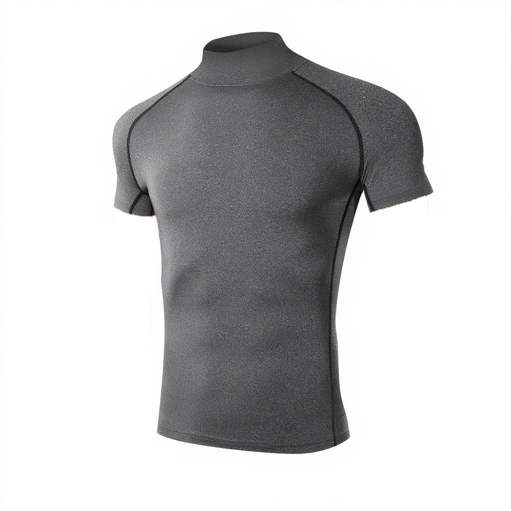 Men’s Compression T-Shirt – Short Sleeve, Quick-Dry Sportswear