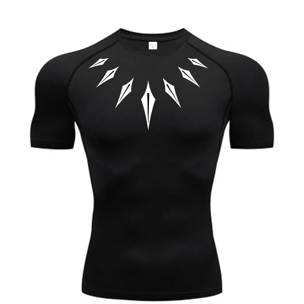 WakaMen Compression Shirt – Breathable, Quick-Dry, Muscle Support