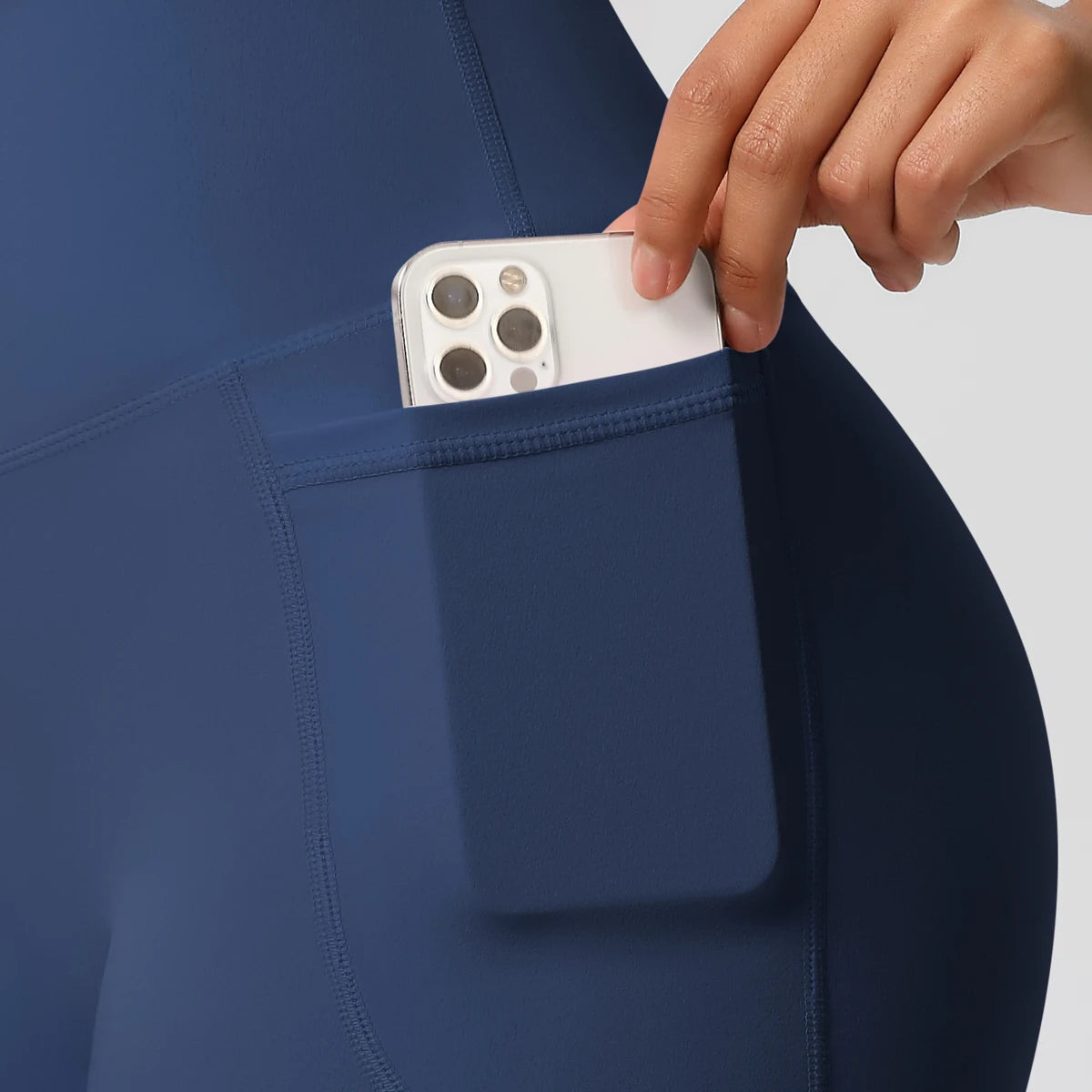 Pocketed Fitness Shorts for Women – High Waist, Squat Proof, Yoga & Gym