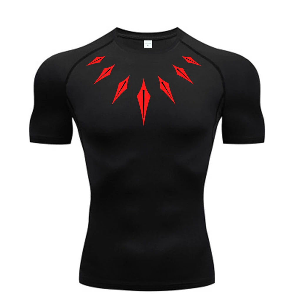 WakaMen Compression Shirt – Breathable, Quick-Dry, Muscle Support