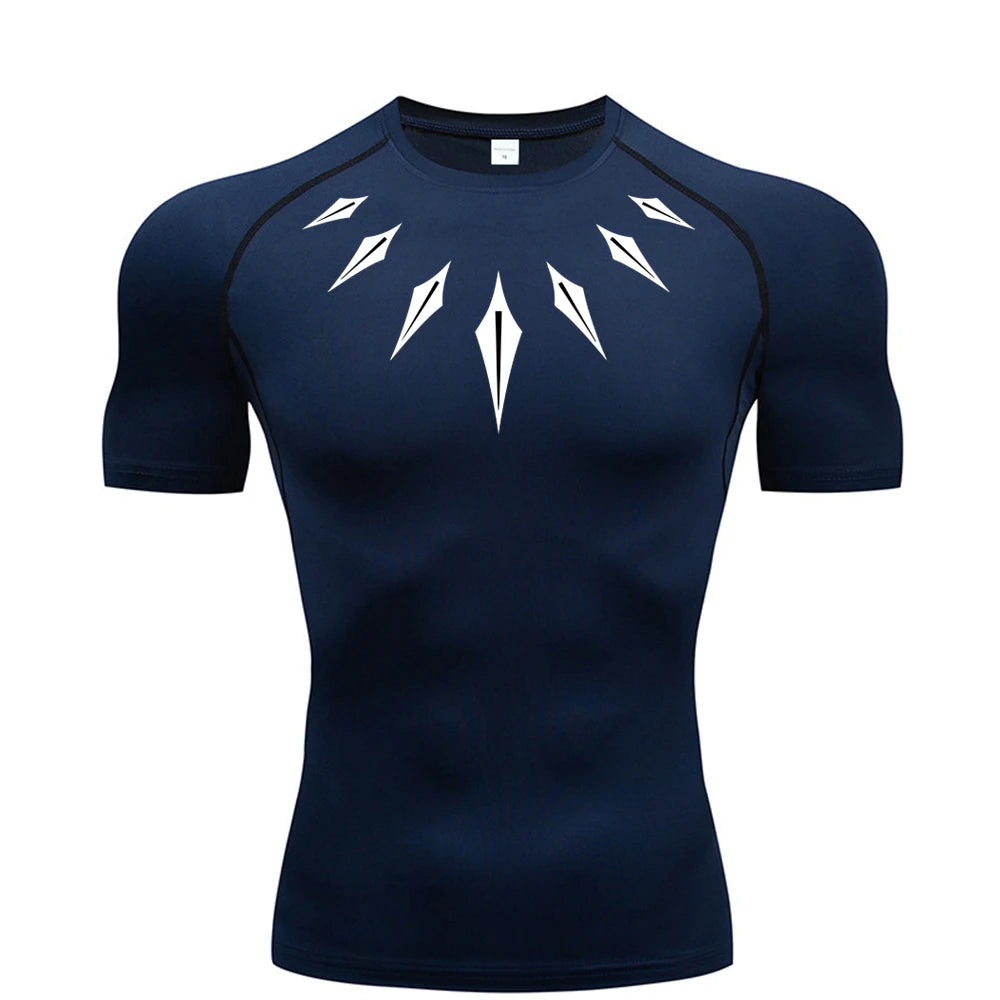 WakaMen Compression Shirt – Breathable, Quick-Dry, Muscle Support
